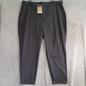 The North Face Pants Sz 24W Black Straight Standard Work Commuter Travel New